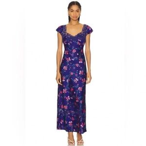 Free People Butterfly Babe Midi Dress Size Small